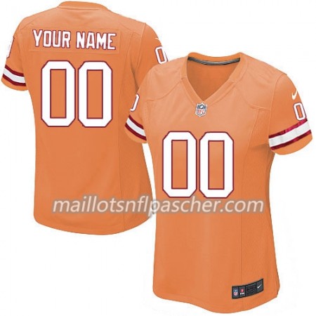 Maillot Tampa Bay Buccaneers Custom Orange - Femme